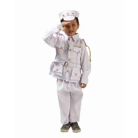 Indian Navy uniform or costume for kids