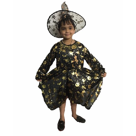Witch Halloween Costume For Kids