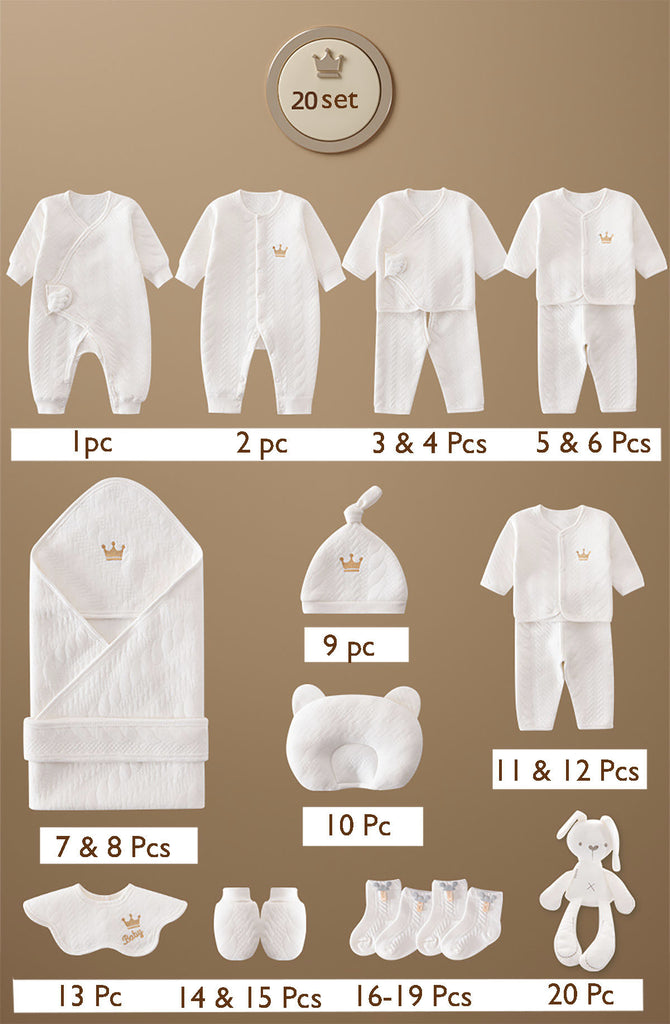 Newborn Baby Set | Newborn Baby Clothes Set Online | New Born Baby Dress  Set Online – Ramraj Cotton