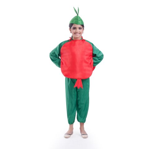 Pomegranate Cut Out and Green Cap without jumpsuit