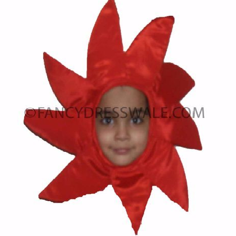 Red Flower dress for Fancy dress competitions for Boys and Girls