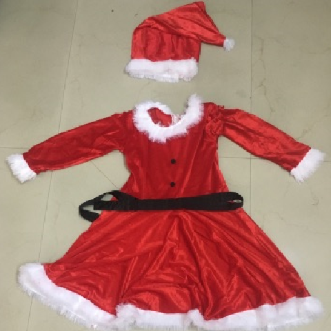 Fancydresswale Christmas dress  for girls-Red