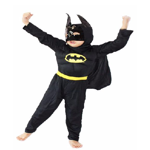 Fancydresswale Batman Muscle dress for kids