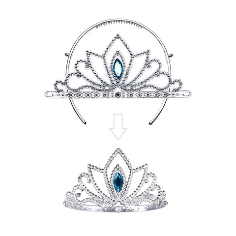 Princess Elsa Cinderella Rapunzel Dress up Accessories Set for Girls with Shoe Necklace