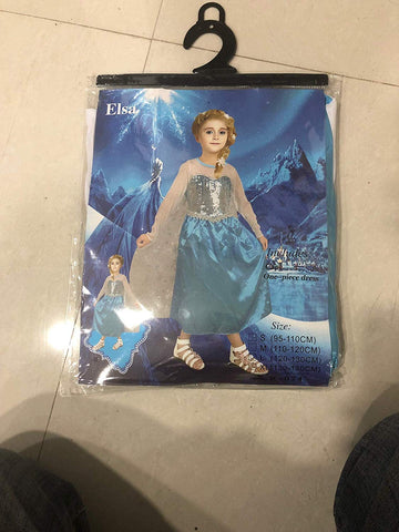 Frozen Queen Elsa costume for Girls - Only Gown