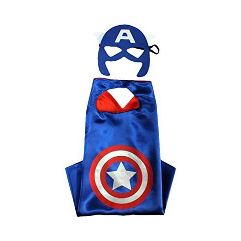 Fancydresswale Captain America Muscle dress with Shield, Cape and Bracelet