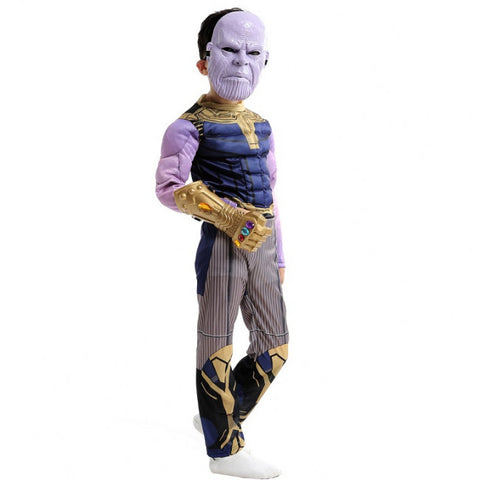 Fancydresswale Avengers Thanos Costume with Infinity Gauntlet and Mask