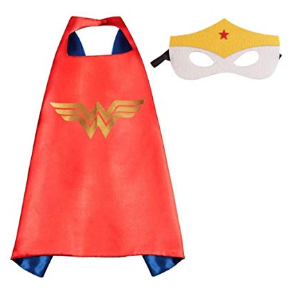 Fancydresswale Wonder Women Super Hero Cape For Girls