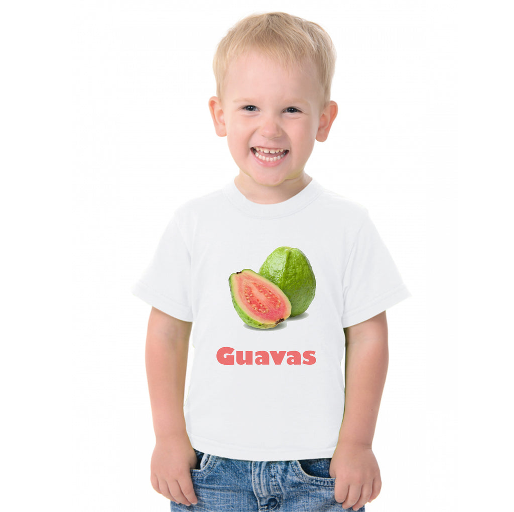 Fruit Theme T-Shirt for Kids Fancy Dress Costume Guvavas