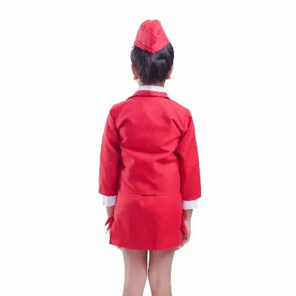 Air Hostess Costume For Girls Fancydresswale