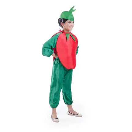 Apple Cutout and Cap without Jumpsuit Fancydresswale