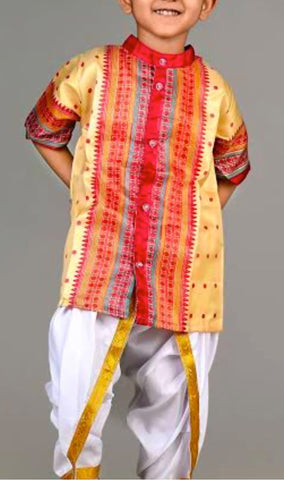 Fancydresswale Assamese Boy dress for fancy dress competitions