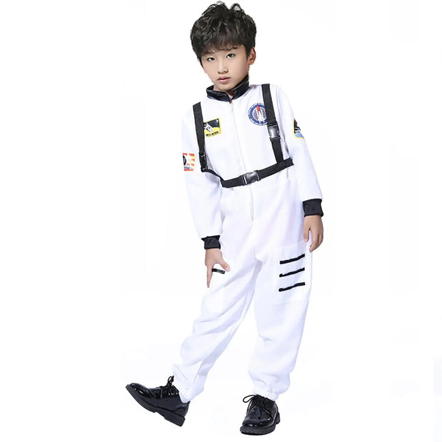 Astronaut Costume Profession Cosplay outfit for Kids White Fancydresswale