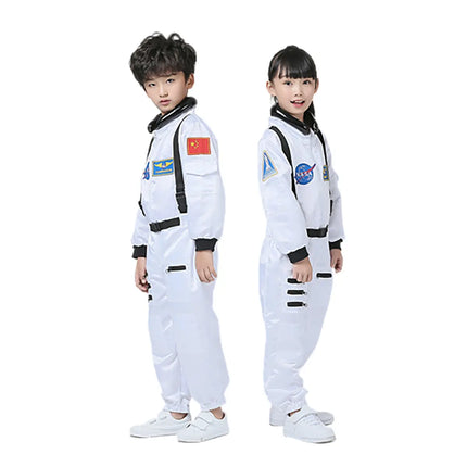 Astronaut Costume Profession Cosplay outfit for Kids White Fancydresswale
