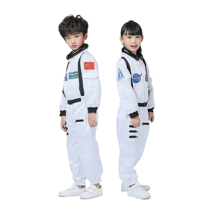 Astronaut Costume Profession Cosplay outfit for Kids White Fancydresswale