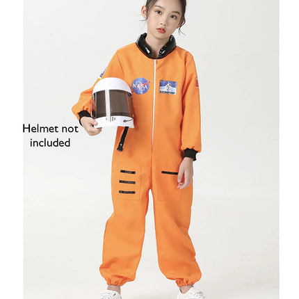 Astronaut suit Profession Cosplay outfit for Kids Orange Fancydresswale