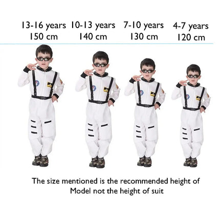 Astronaut suit Profession Cosplay outfit for Kids Orange Fancydresswale