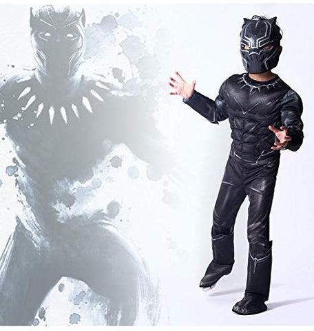 Black Panther dress for boys - The End Game Superhero costume