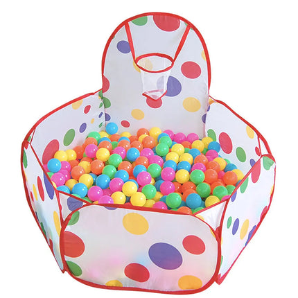 Ball Pit with Basketball Hoop, 1-6 Years Child Toddler Ball Ocean Pool Tent for Boys and Girls Healthy Pop Up Star Play Tent (1.5 Meter) fancydresswale.com