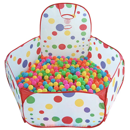 Ball Pit with Basketball Hoop, 1-6 Years Child Toddler Ball Ocean Pool Tent for Boys and Girls Healthy Pop Up Star Play Tent (1.5 Meter) fancydresswale.com