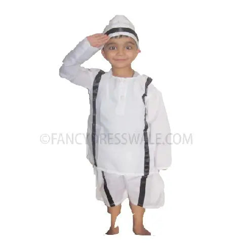 Bhagat Singh Costume, Indian Prisoner dress for Boys Fancydresswale