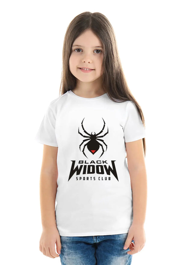 Black Widow T-shirt for Girls Fancydresswale.com