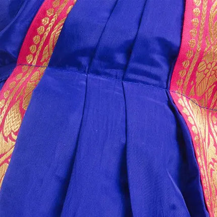 Blue Bharatnatyam Dance Dress Fancydresswale