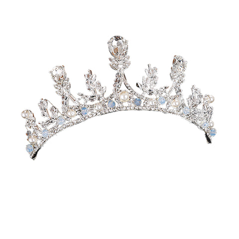 Fancydresswale Tiaras and Crowns for women, Pageant Crowns for Women and Girls Crown with Earring Princess Crown Pageant Tiara Princess