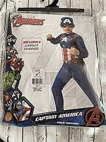 Captain America dress for kids with Shield