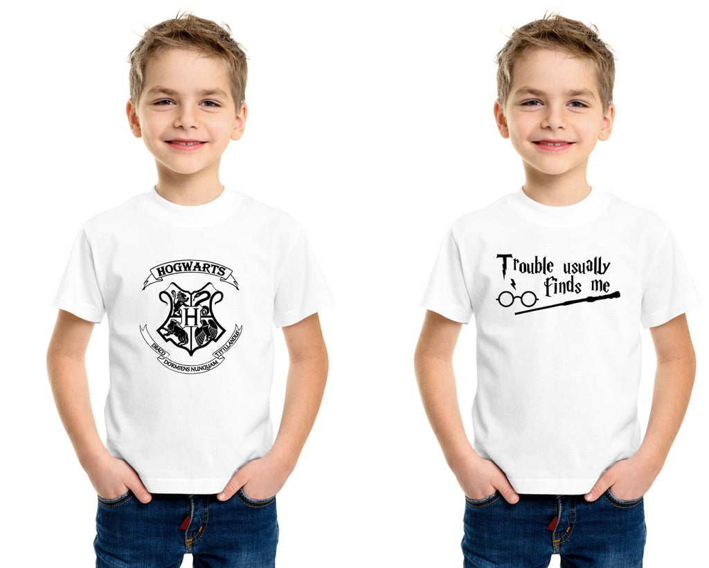 Fancydresswale Harry potter Hogwarts Gryffindor T-shirts Combo for Boys and Girls