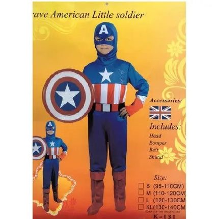 Captain America Imported Costume Fancydresswale