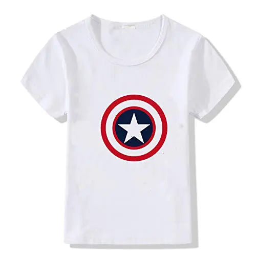 Captian America T-Shirts for Kids Fancydresswale
