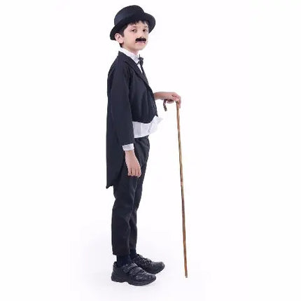 Charlie Chaplin Dress Costume For Boys Fancydresswale