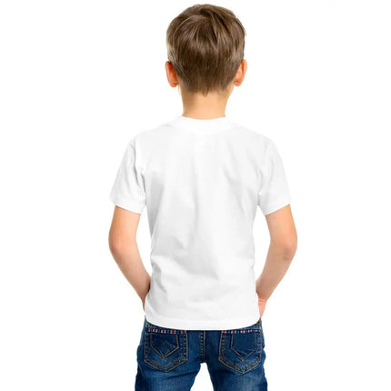Christmas T-Shirt for Boys & Girls- Unisex with X-MAS Santa Claus Cap Fancydresswale