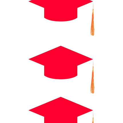 Convocation Cap for Kids, Red, pack of 3 Fancydresswale