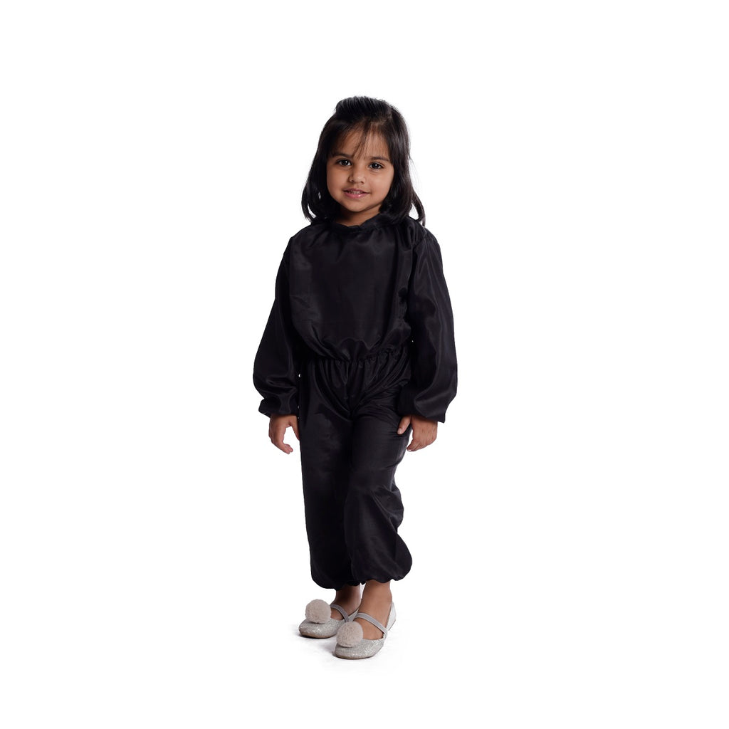 Buy Nauti Nati Kids White & Black Checks Jumpsuit for Girls Clothing Online  @ Tata CLiQ