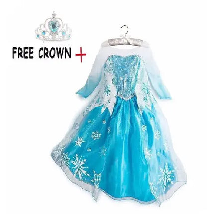 Elsa With Crown Fancydresswale