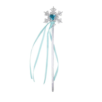FancyDressWale Princess Dress Up Princess Silk Wands Tiaras and Crowns for Little Girls Gem Wand Gold Set fancydresswale.com