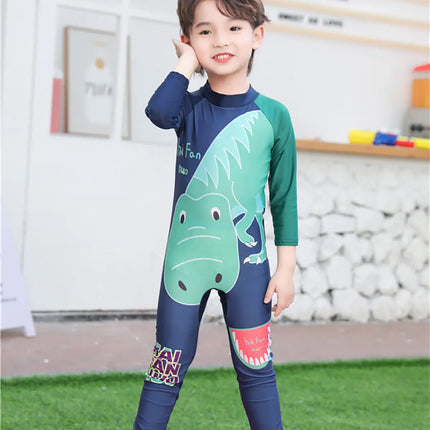 Fancydresswale Baby Shark Full sleeve Swimsuit for kids fancydresswale.com