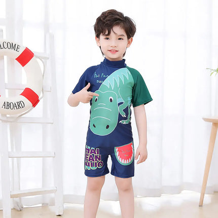 Fancydresswale Dragon Swimsuit half sleeves for kids fancydresswale.com