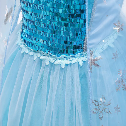 Fancydresswale Frozen Elsa Girl Princess Dress Cosplay costume fancydresswale.com
