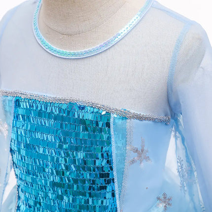 Fancydresswale Frozen Elsa Girl Princess Dress Cosplay costume fancydresswale.com