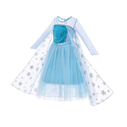 Fancydresswale Frozen Elsa Girl Princess Dress Cosplay costume fancydresswale.com