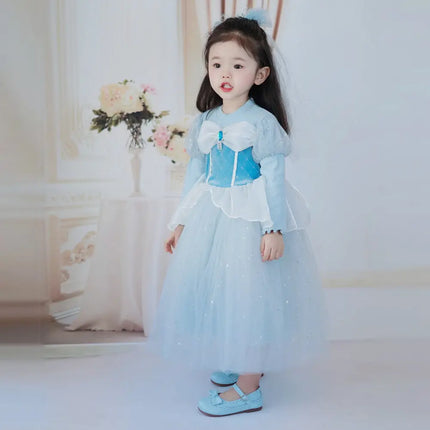 Fancydresswale Frozen Elsa Stylish dress for girls fancydresswale.com