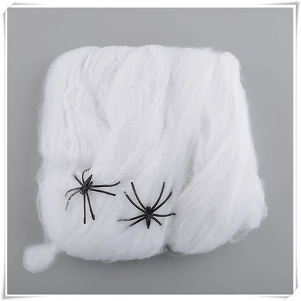 Fancydresswale Halloween Decoration Items for Halloween Party Supply (Spider Web- White) fancydresswale.com