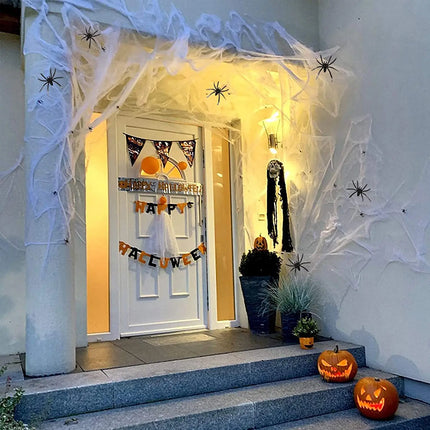 Fancydresswale Halloween Decoration Items for Halloween Party Supply (Spider Web- White) fancydresswale.com