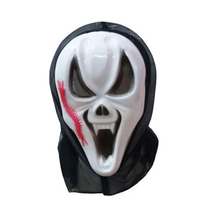 Fancydresswale Halloween Ghost Scary Mask -Free size- Set of 3- Random designs fancydresswale.com