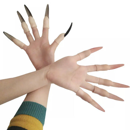 Fancydresswale Halloween Party Props for Horror Ghost Halloween Party (Plastic Nails with Dracula Teeth) fancydresswale.com