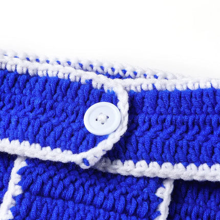 Fancydresswale Infant Football Photography Props Crochet Costume for 0-3 Months Newborn Baby Boy fancydresswale.com