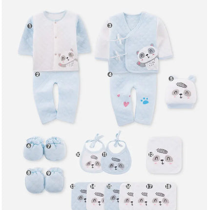 Fancydresswale Newborn Gift set for Baby boys and baby Girls | 18 piece newborn cloths and accessories set | Fits newborn to 12 months, Orange fancydresswale.com
